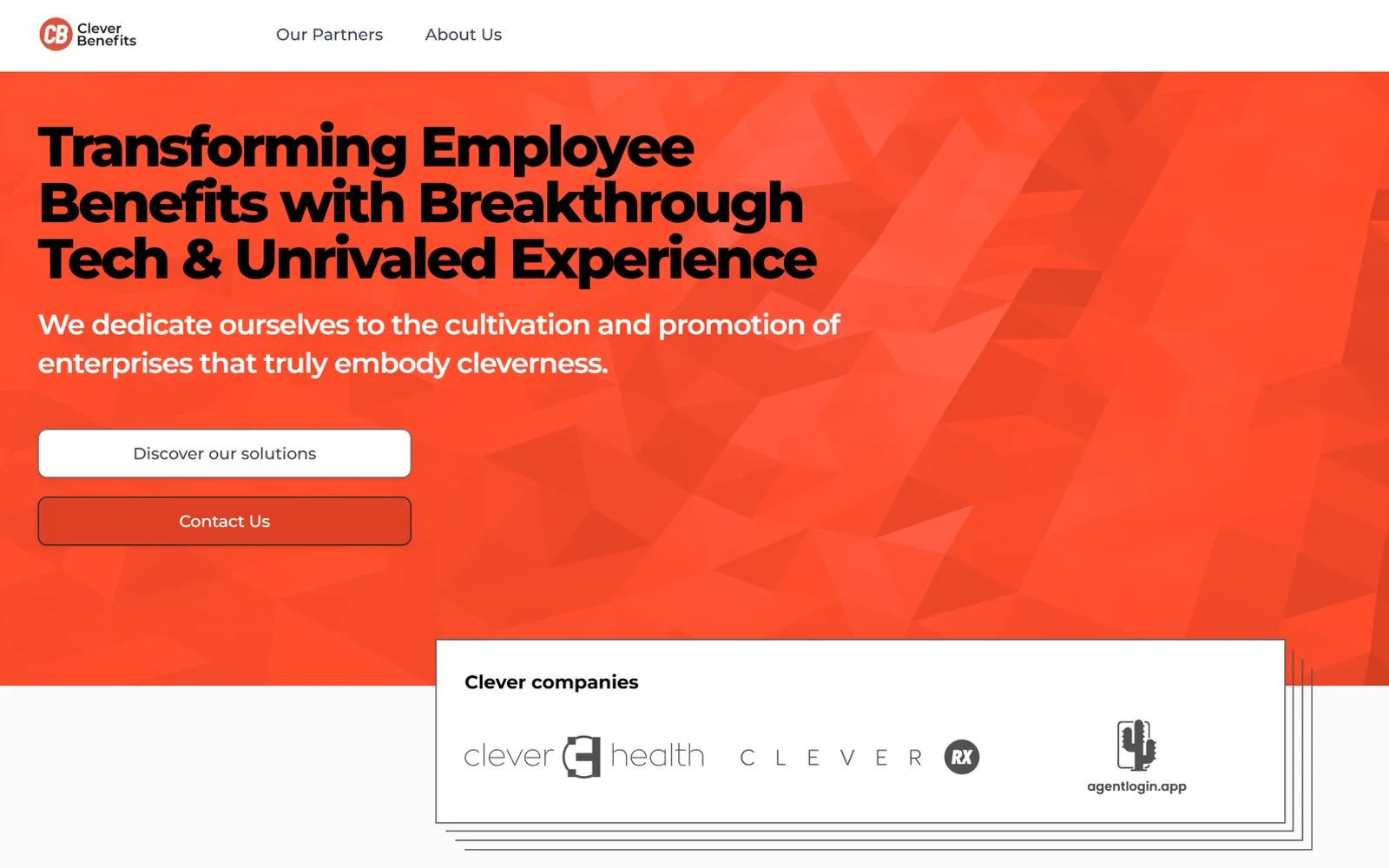 Clever Benefits website