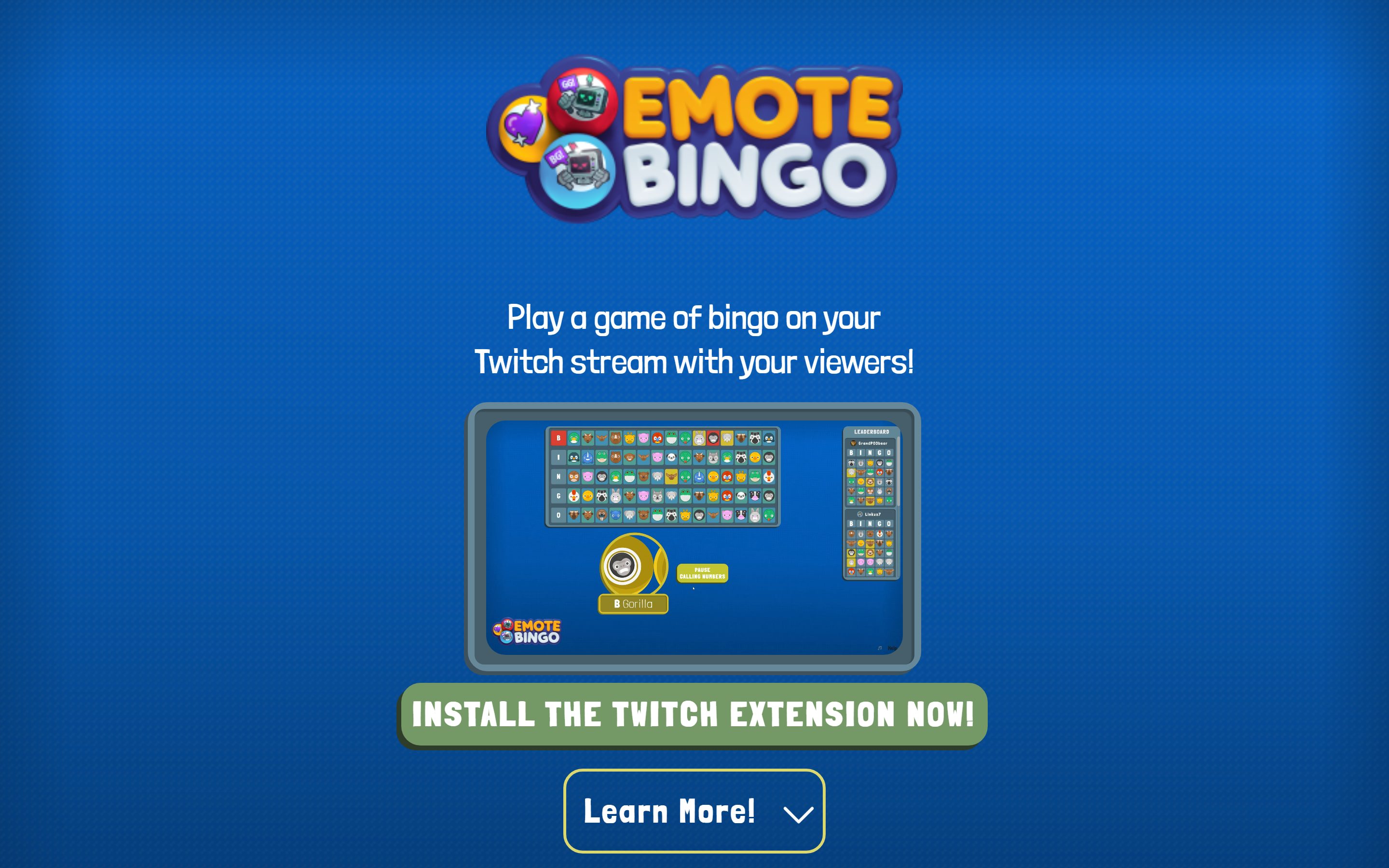 Emote.Bingo screenshot